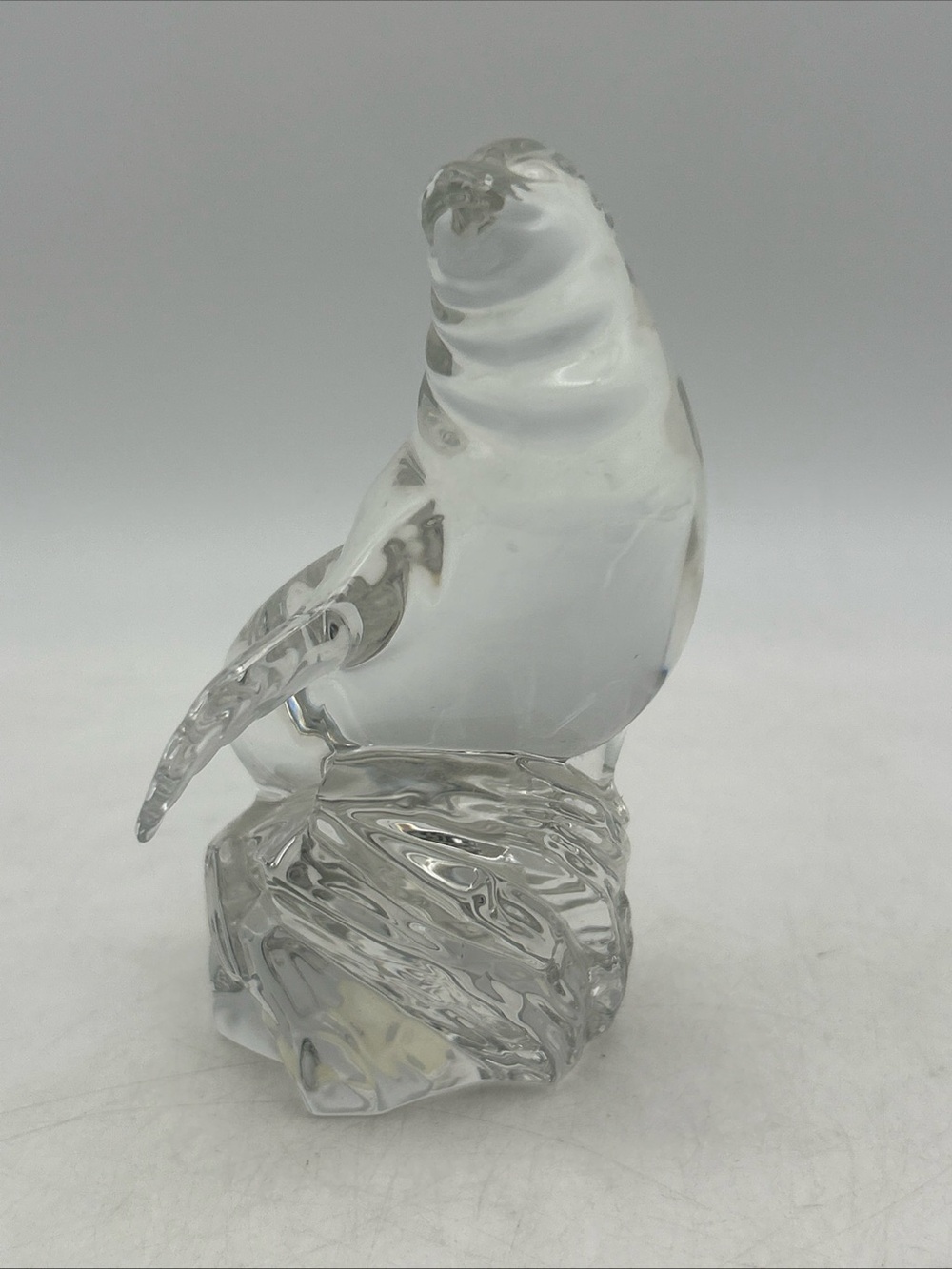 Wonders Of The Wild Lead Crystal Walrus 5” Germany Paperweight Decor Wildlife